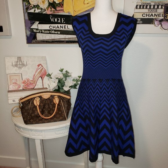 Candie's Dresses & Skirts - ** FINAL PRICE ** Candie's Black and Blue Sleeveless Dress